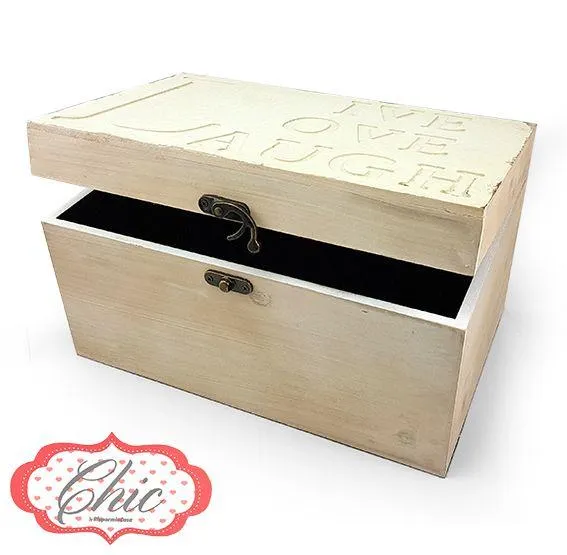 CHIC Scatola Live Love Laugh LGN Grande