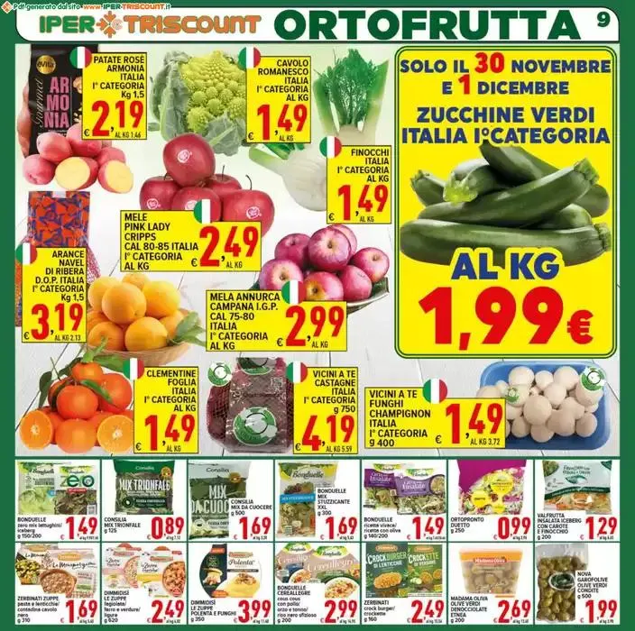 Qualita conveniente da 22 novembre a 2 dicembre di 2024 - Pagina del volantino 9