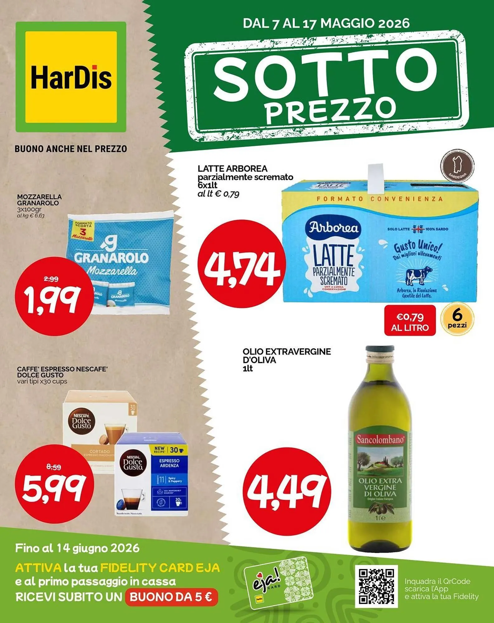 Volantino Hardis da 7 maggio a 17 maggio di 2026 - Pagina del volantino 1