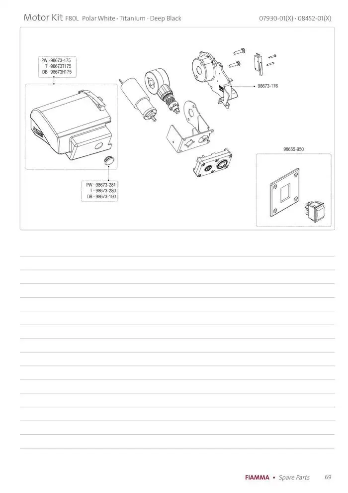 Spare parts catalogo 2025 da 14 gennaio a 31 dicembre di 2025 - Pagina del volantino 69