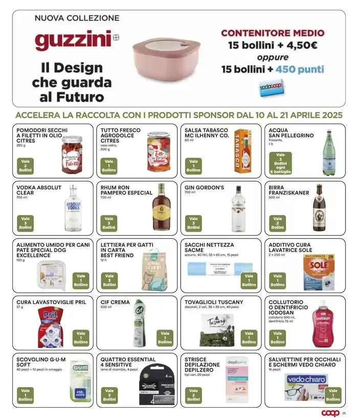 40 prodotti al 40% di sconto da 10 aprile a 21 aprile di 2025 - Pagina del volantino 25