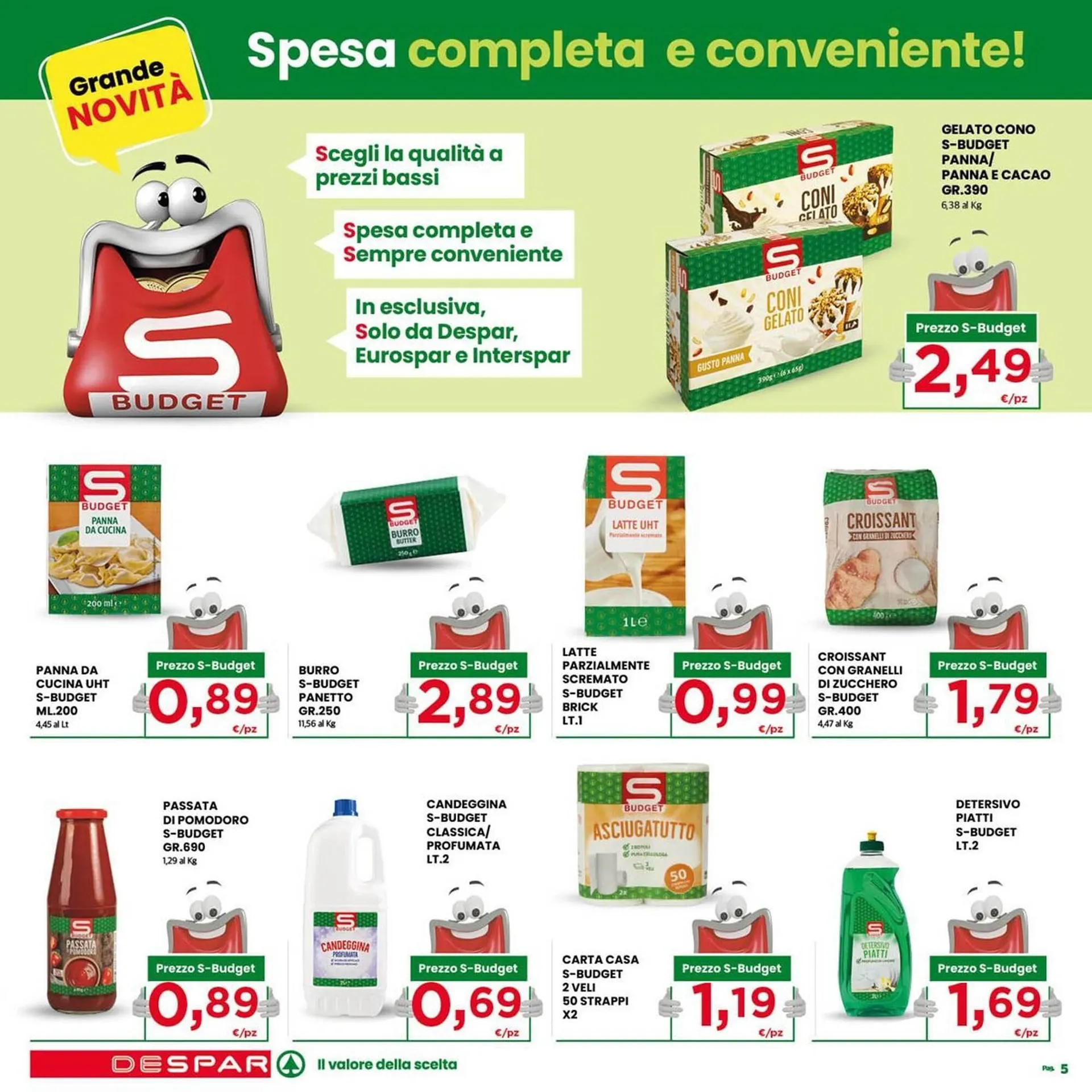 Volantino Despar da 18 settembre a 28 settembre di 2025 - Pagina del volantino 5