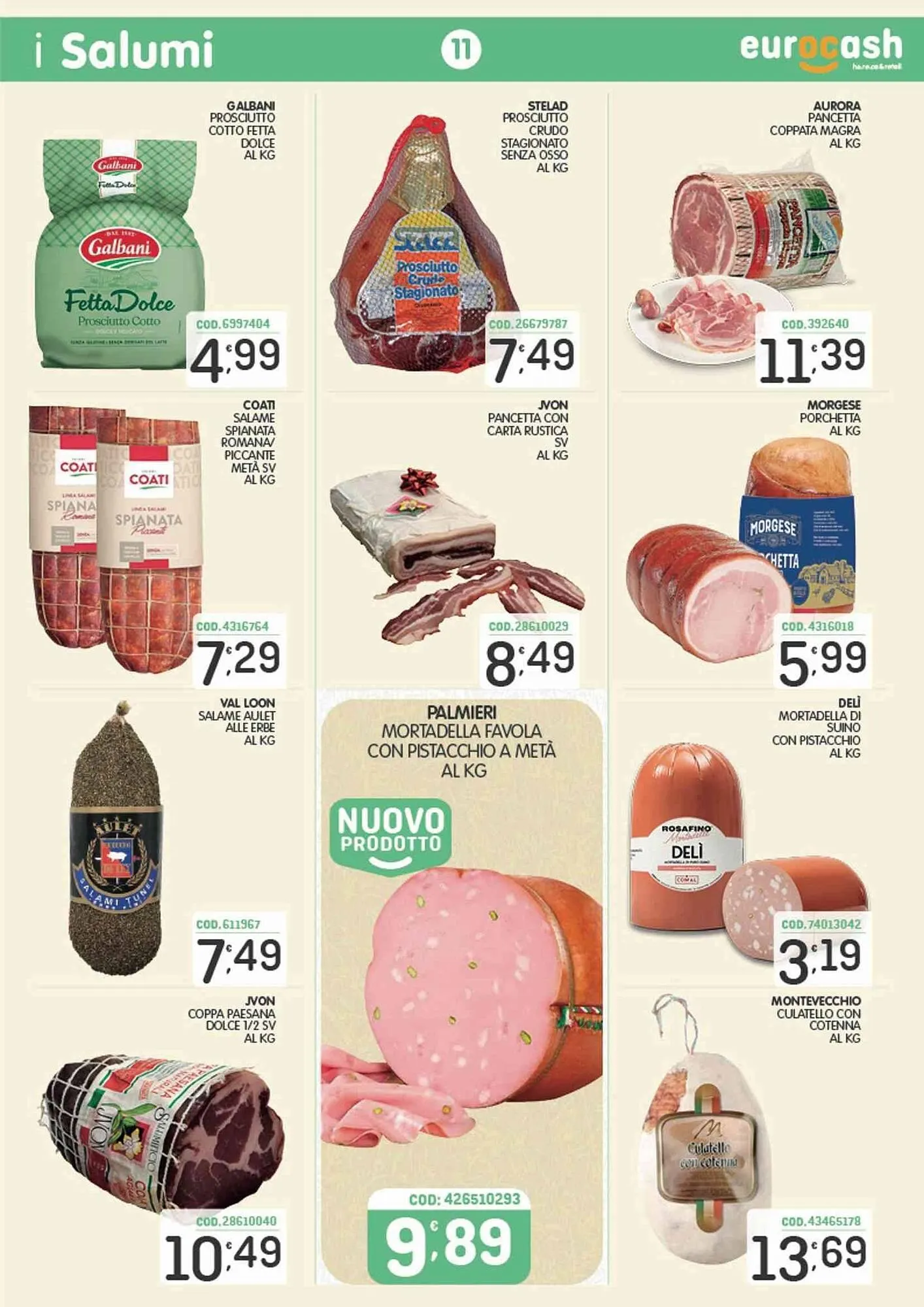 Volantino Eurocash da 16 marzo a 5 aprile di 2026 - Pagina del volantino 11