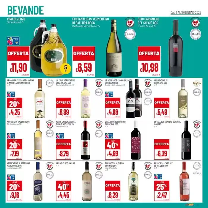 Sottocosto da 9 gennaio a 19 gennaio di 2025 - Pagina del volantino 21