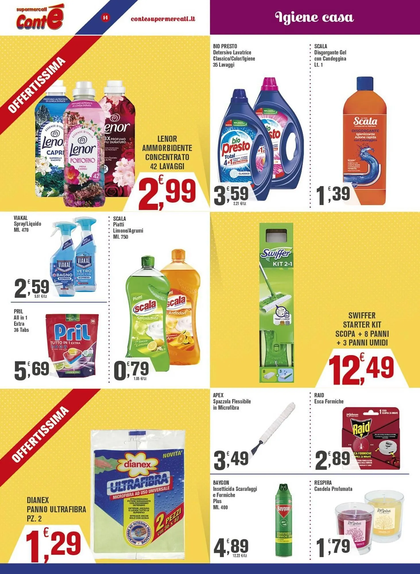 Volantino Conté Supermercati da 7 maggio a 17 maggio di 2026 - Pagina del volantino 14