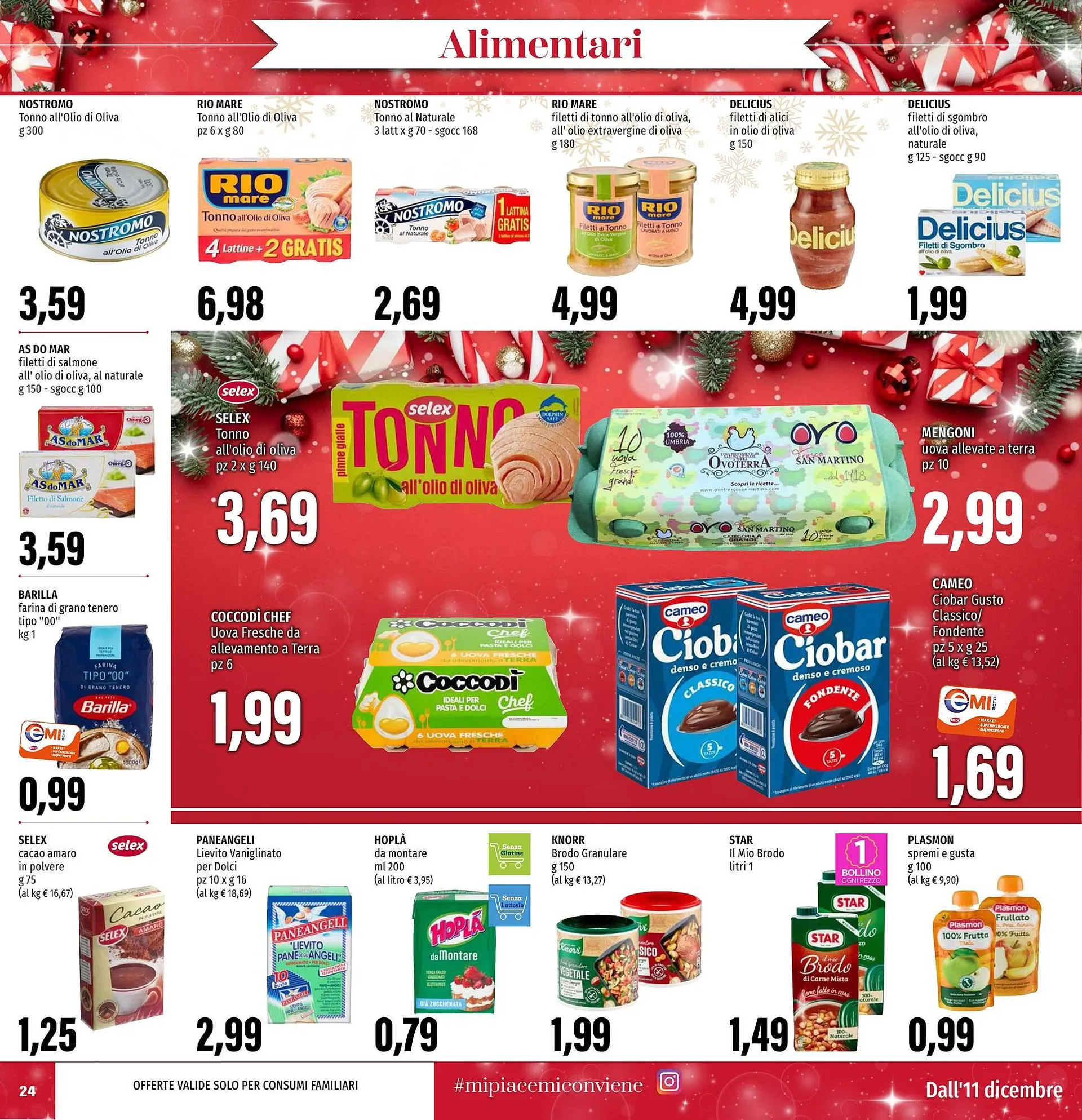 Volantino Emi Supermercati da 11 dicembre a 24 dicembre di 2025 - Pagina del volantino 24