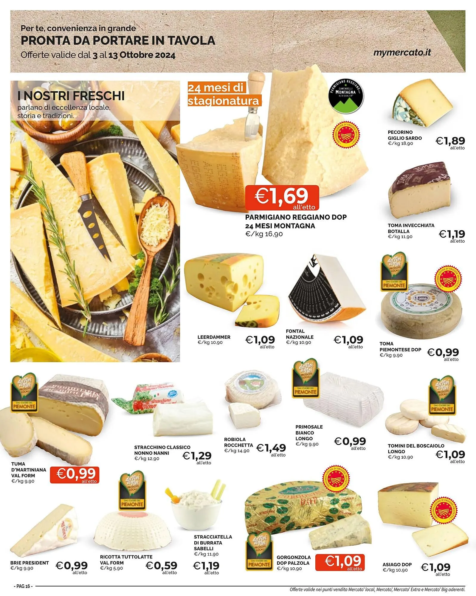 Volantino Mercatò Extra da 3 ottobre a 13 ottobre di 2024 - Pagina del volantino 16