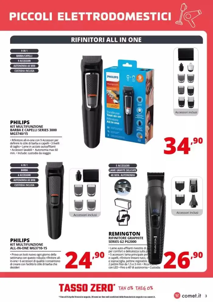 Speciale Piccoli Elettrodomestici! da 17 aprile a 7 maggio di 2025 - Pagina del volantino 3