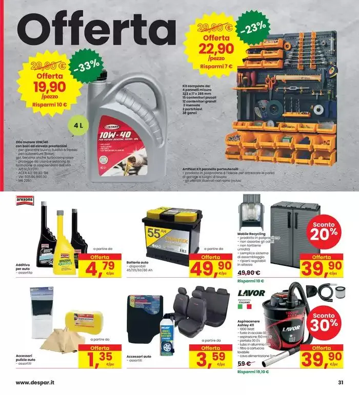 Sconti fino al 50% da 22 aprile a 7 maggio di 2025 - Pagina del volantino 31