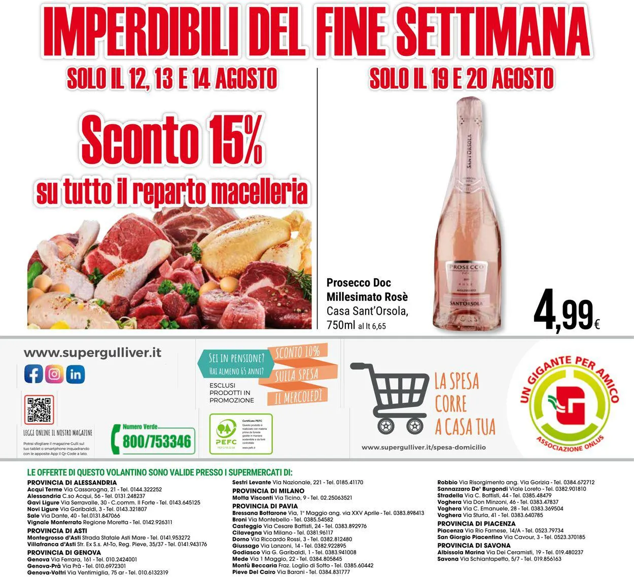 Gulliver Volantino attuale da 11 agosto a 21 agosto di 2023 - Pagina del volantino 20