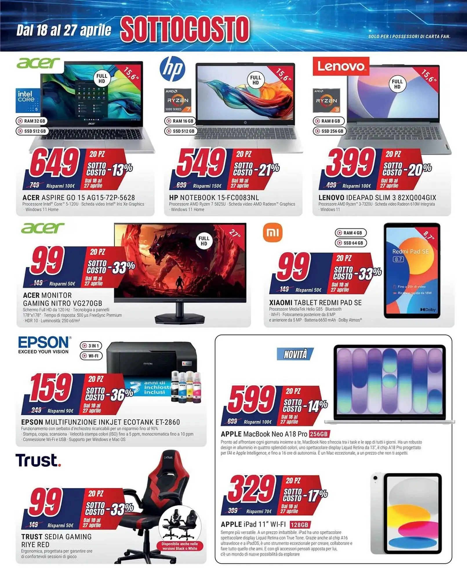 Volantino Trony da 17 aprile a 26 aprile di 2026 - Pagina del volantino 5