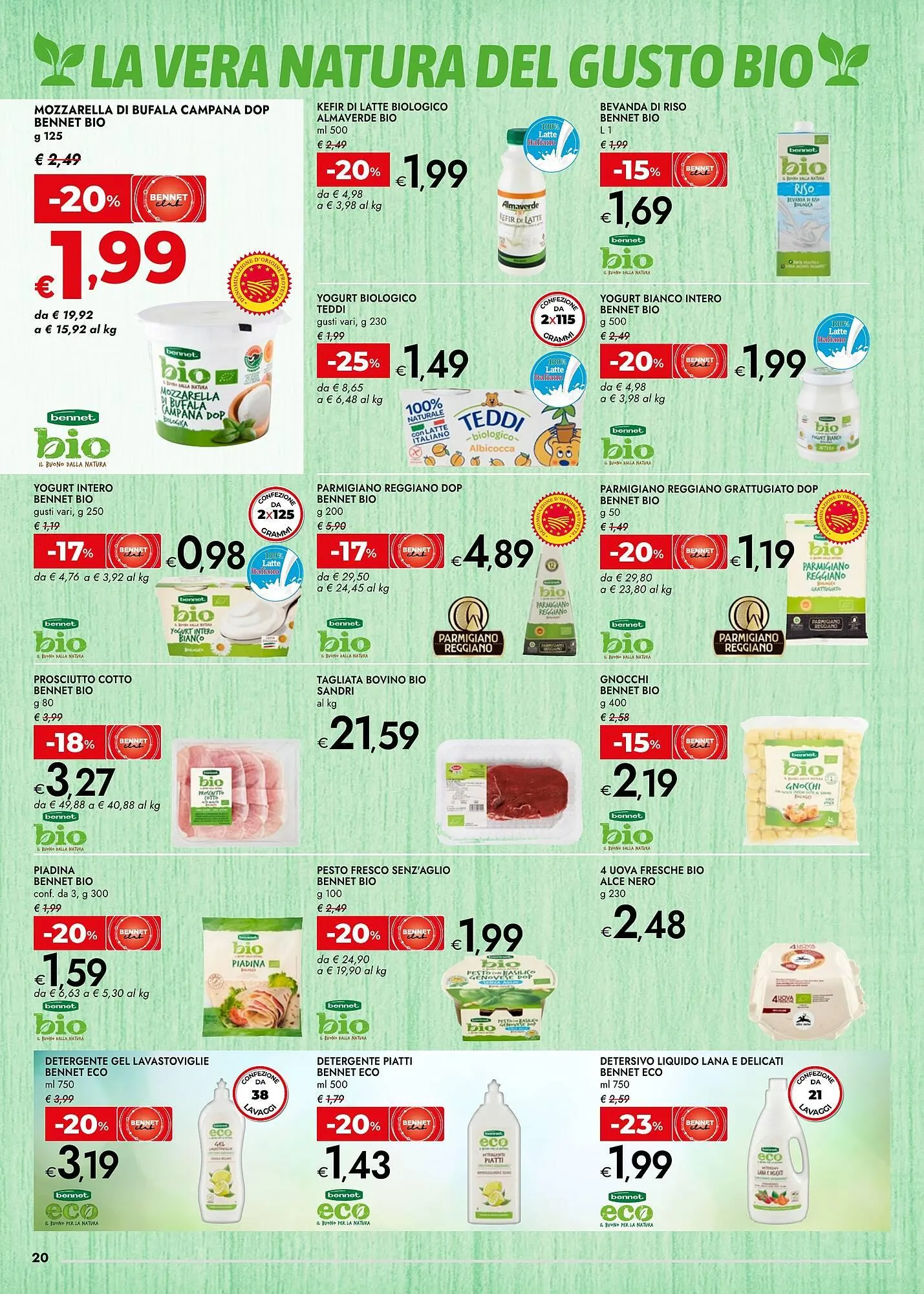 Volantino Bennet da 31 luglio a 13 agosto di 2025 - Pagina del volantino 20