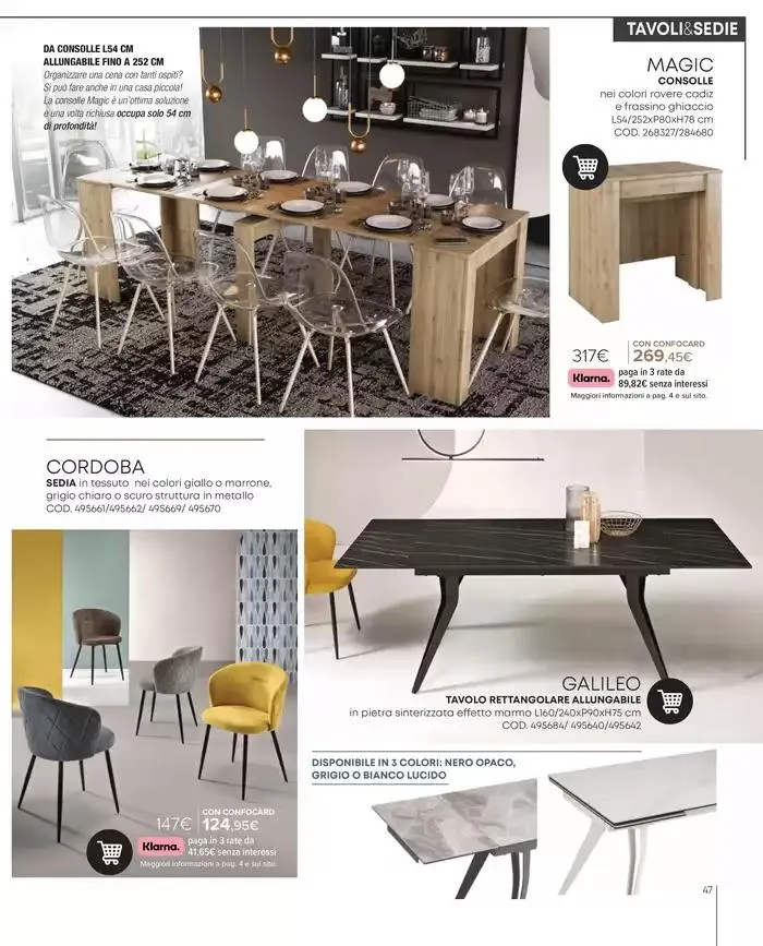 Speciale cucine 2025 da 3 marzo a 31 dicembre di 2025 - Pagina del volantino 47