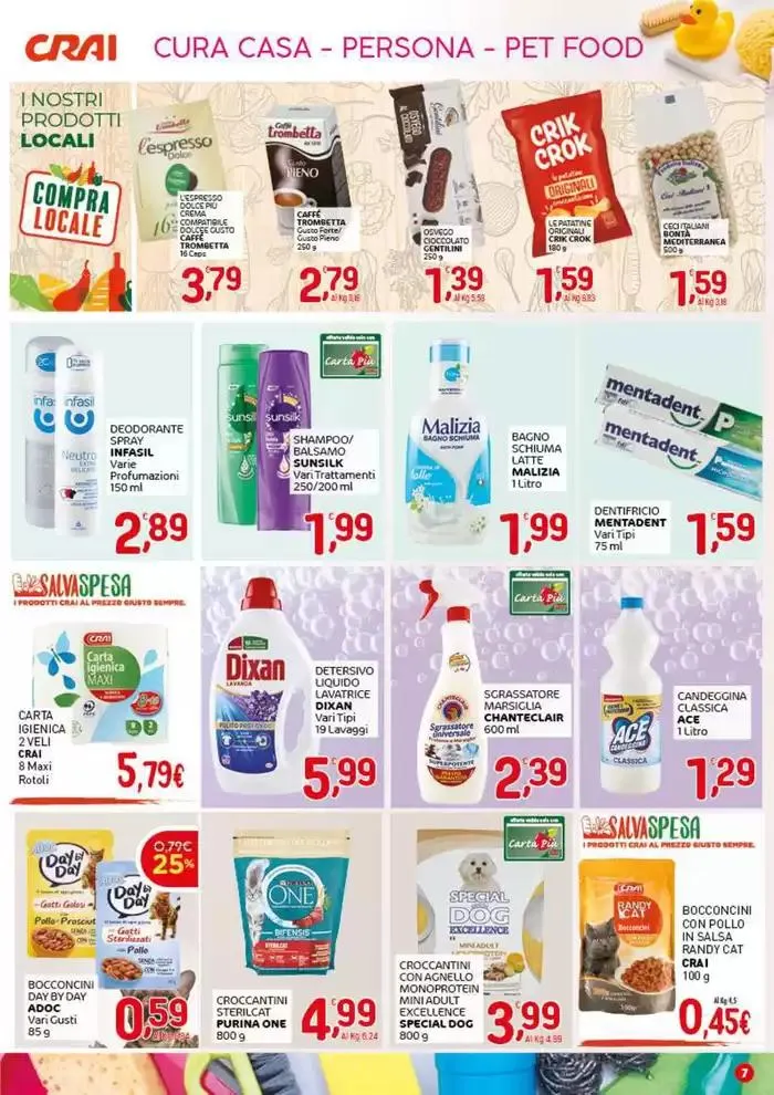 Cuor di Crai da 9 gennaio a 21 gennaio di 2025 - Pagina del volantino 7