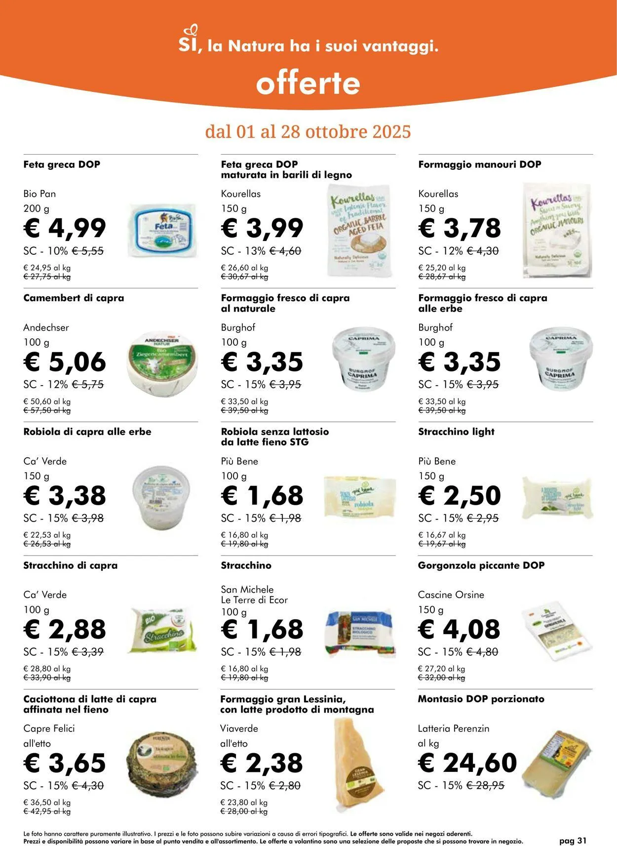 Natura Sì Volantino attuale da 6 novembre a 20 novembre di 2025 - Pagina del volantino 30