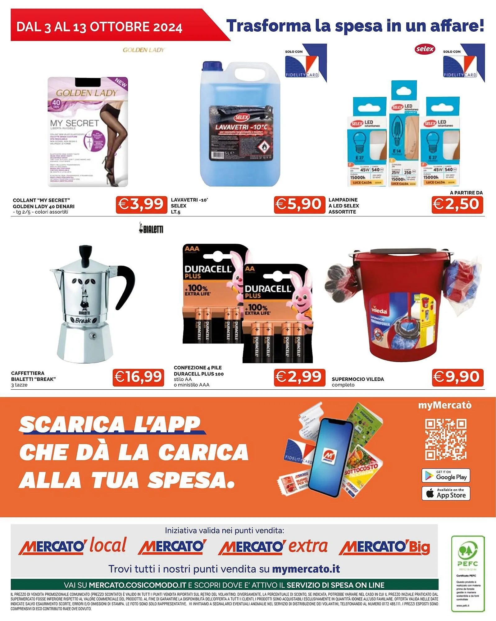Volantino Mercatò Extra da 3 ottobre a 13 ottobre di 2024 - Pagina del volantino 28