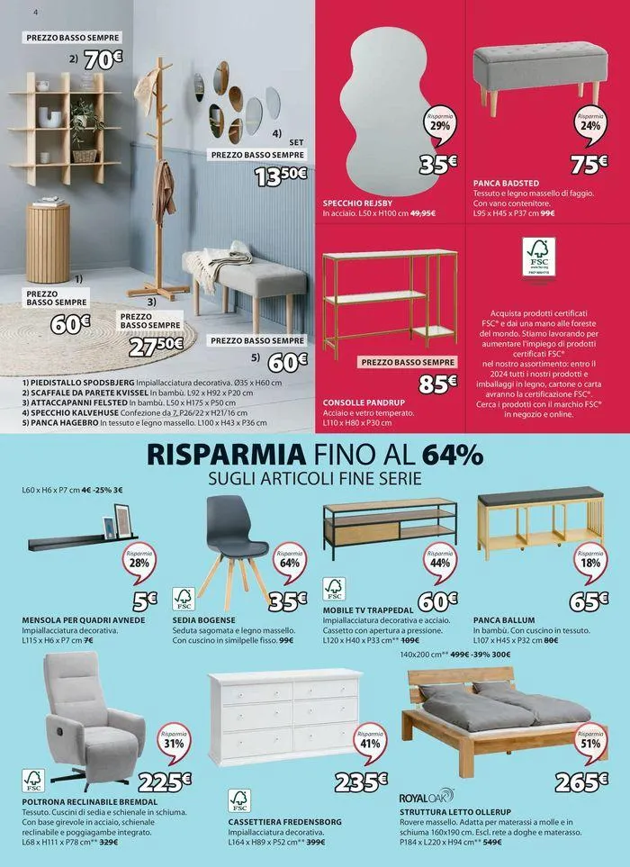 Saldi estivi da 25 luglio a 14 agosto di 2024 - Pagina del volantino 4