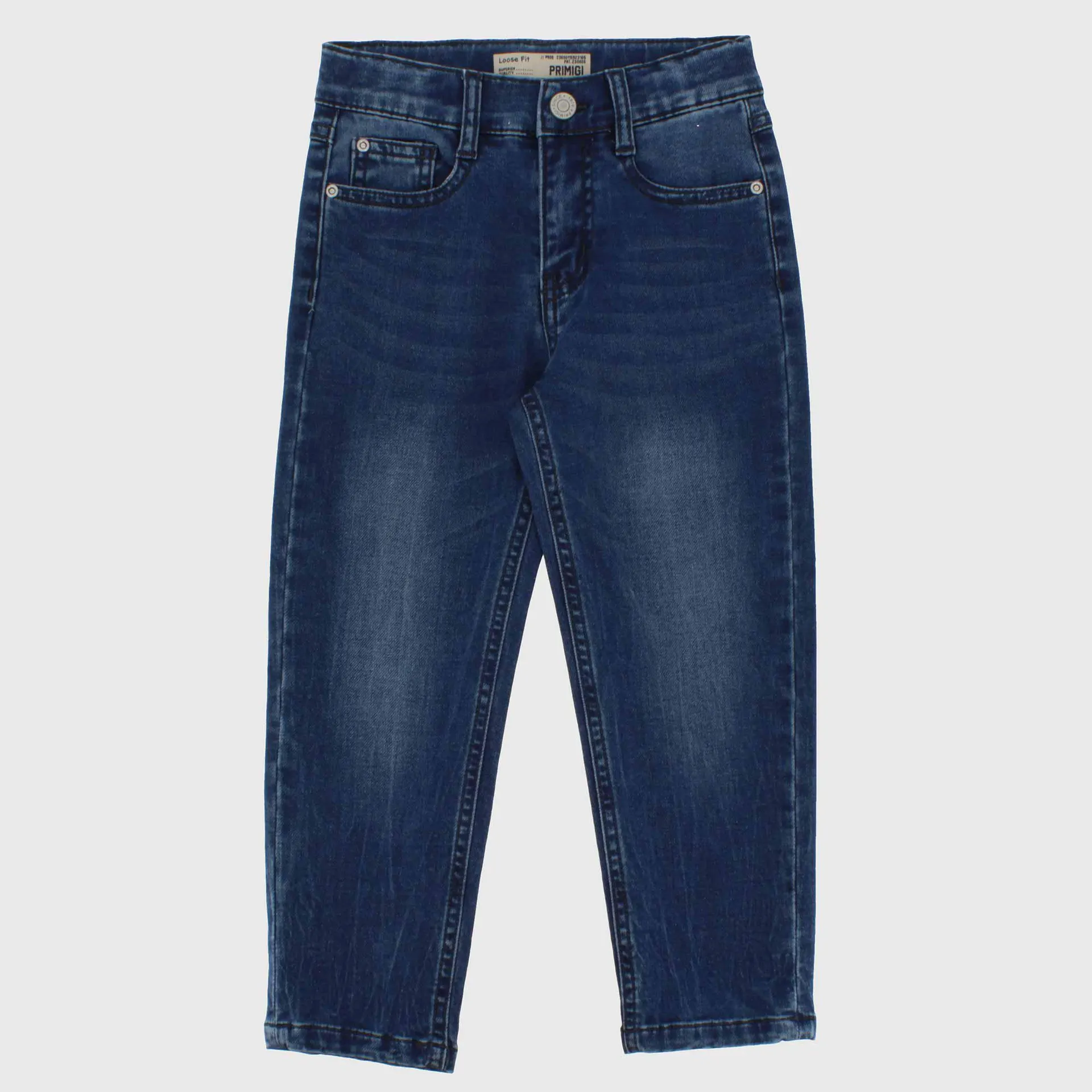 Pantalone in jeans da bambino, blu