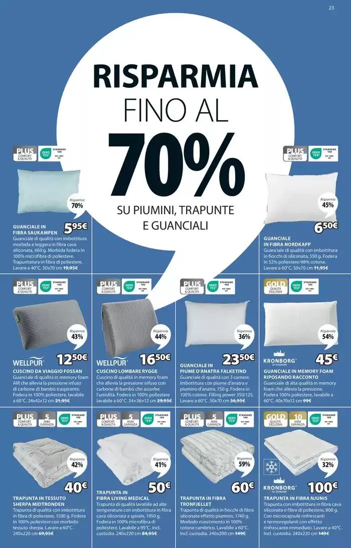 Festeggiamo 100 negozi in Italia da 3 aprile a 30 aprile di 2025 - Pagina del volantino 23