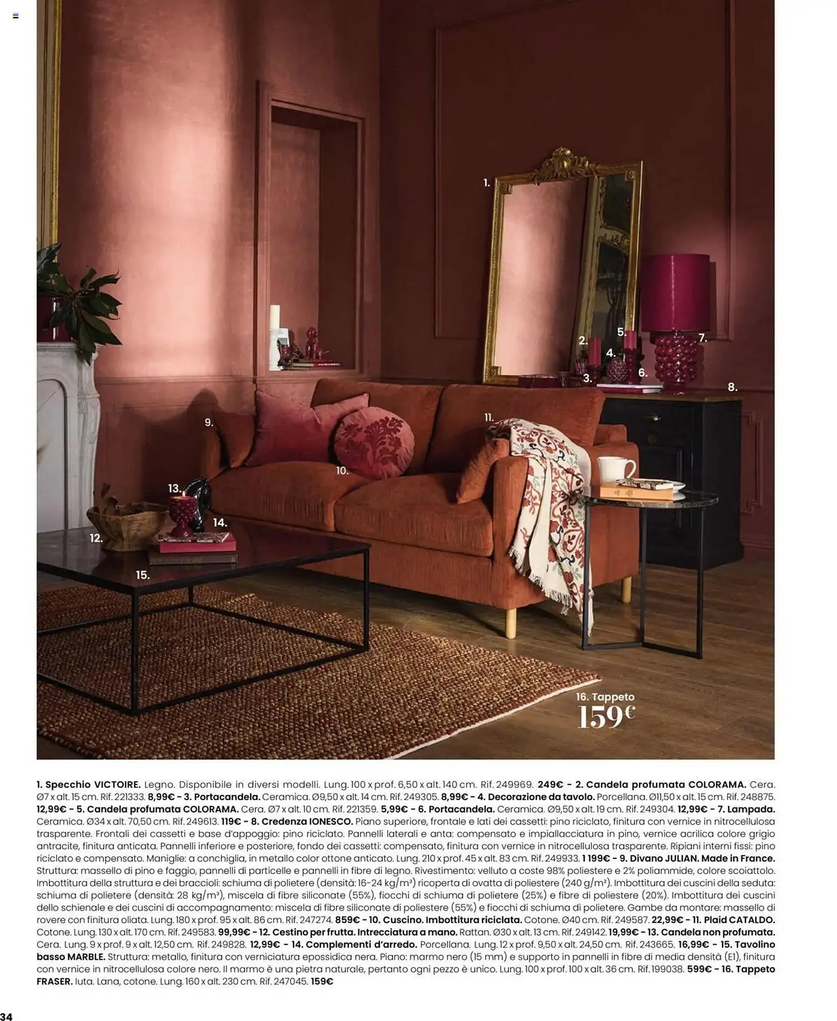 Volantino Maisons du Monde da 27 agosto a 28 febbraio di 2026 - Pagina del volantino 34