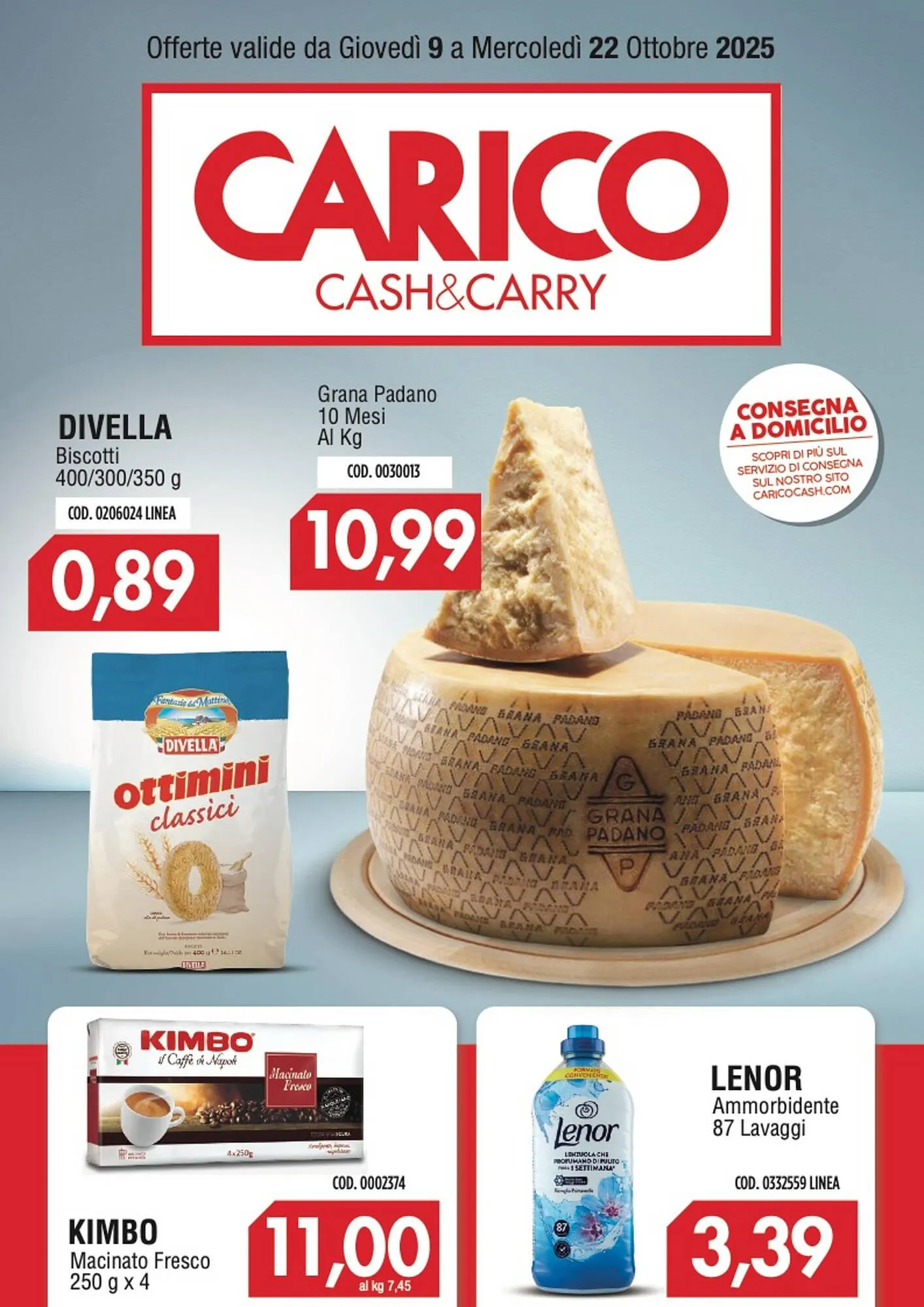 Volantino Carico Cash & Carry da 9 ottobre a 22 ottobre di 2025 - Pagina del volantino 1
