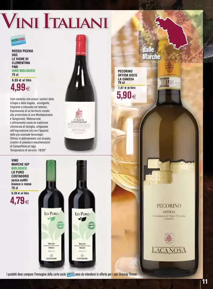 Selezione di vini italiani da 23 aprile a 21 maggio di 2025 - Pagina del volantino 11