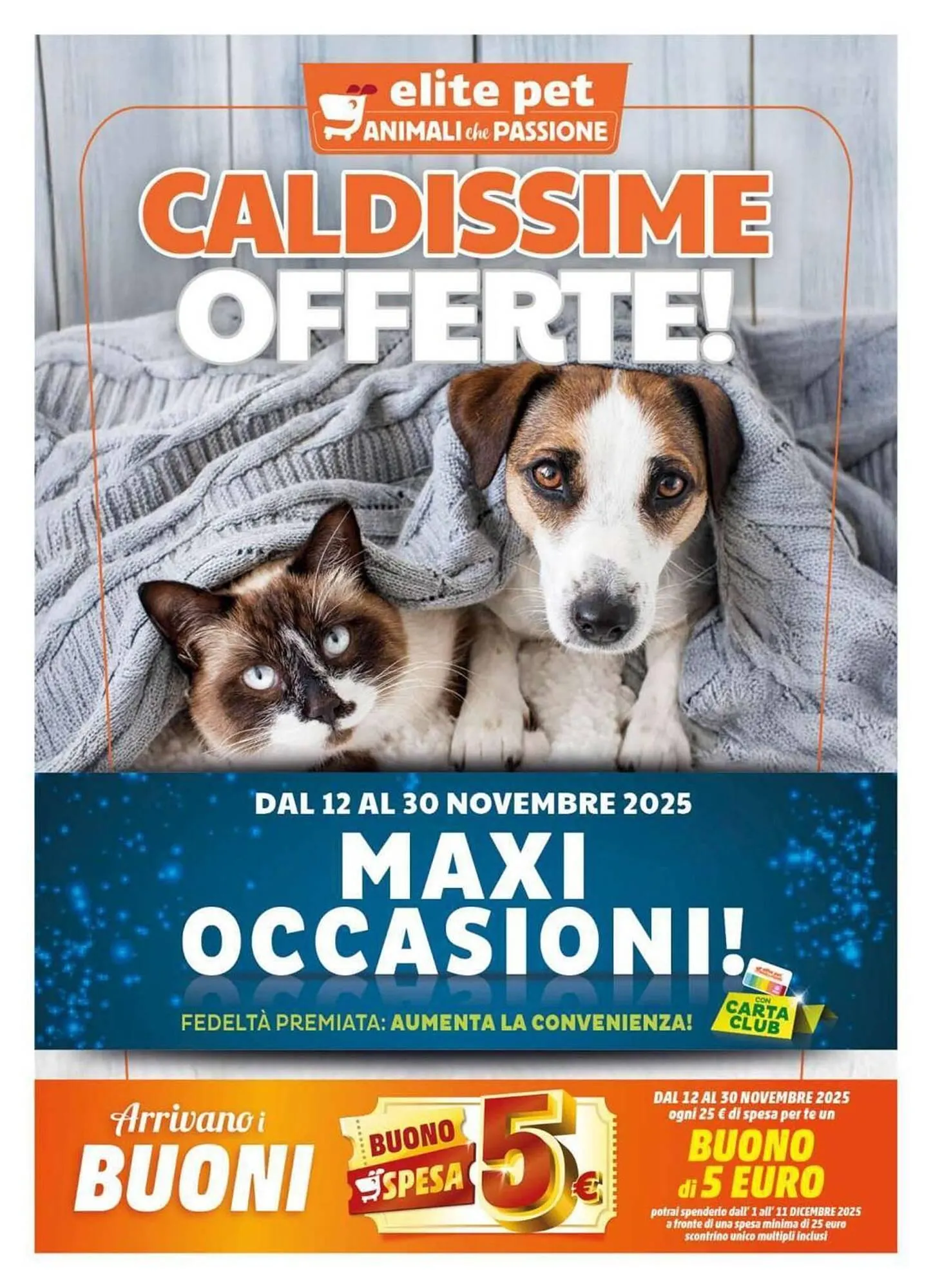 Volantino Elite Pet da 12 novembre a 30 novembre di 2025 - Pagina del volantino 1