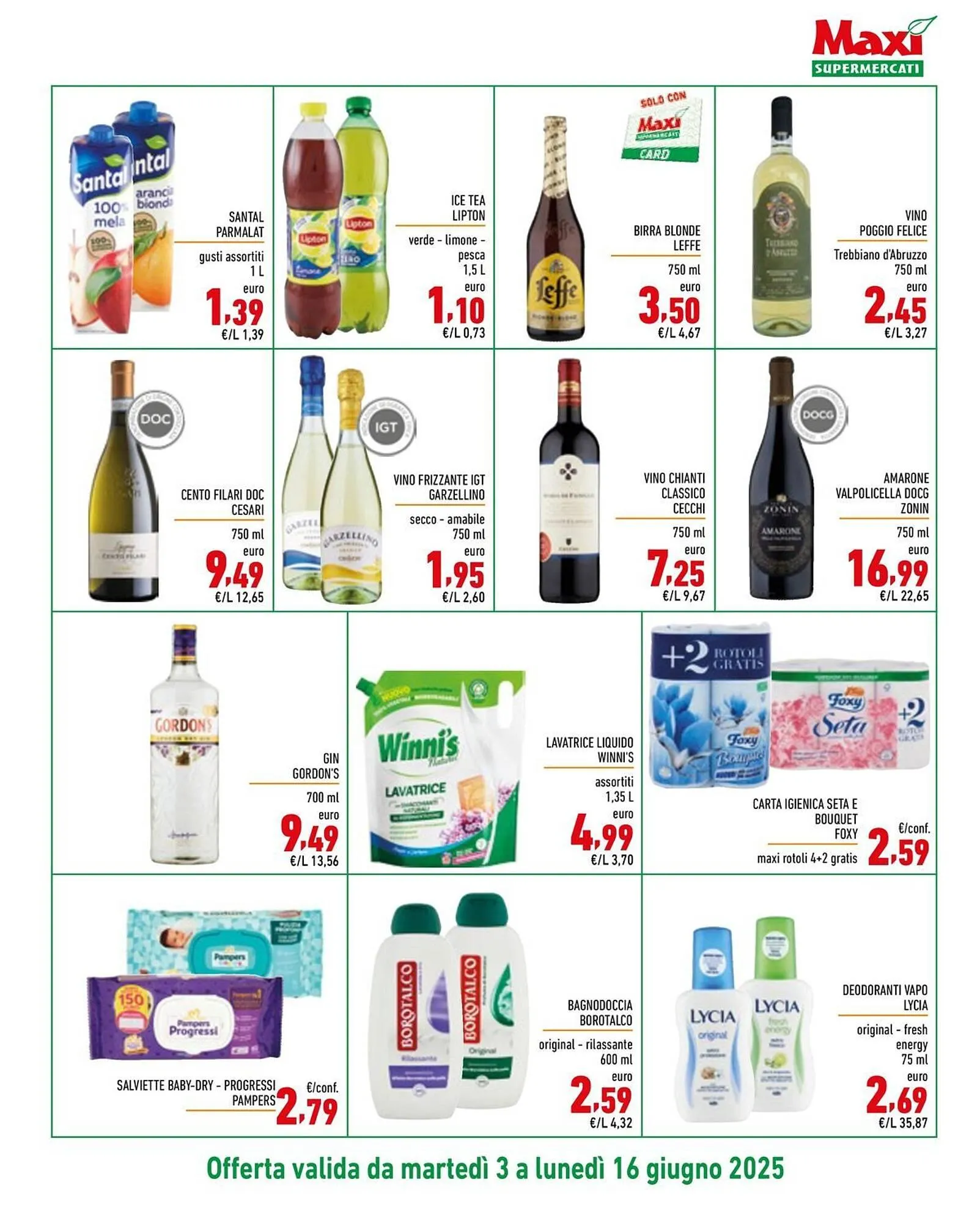 Volantino Maxi Supermercati da 3 giugno a 16 giugno di 2025 - Pagina del volantino 15