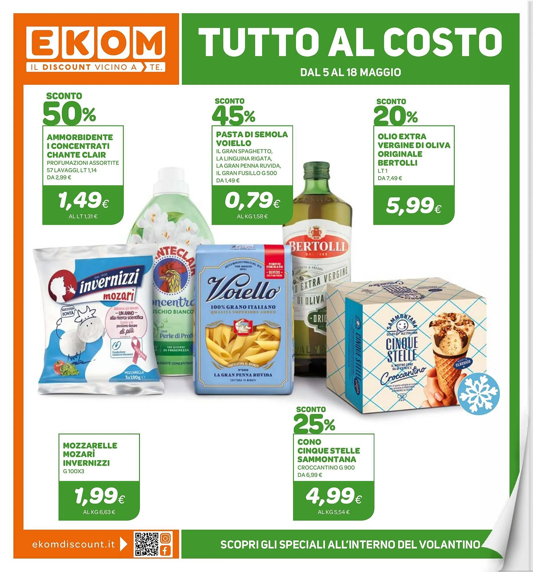 Volantino Ekom da 5 maggio a 18 maggio di 2026 - Pagina del volantino 1
