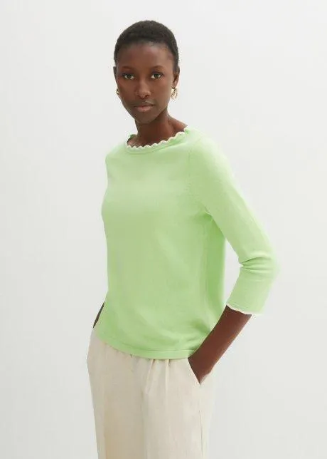 Maglione in misto seta