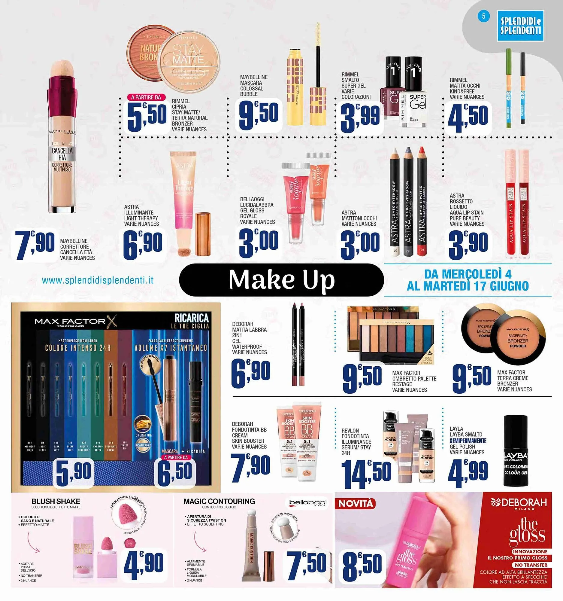 Volantino Splendidi e Splendenti da 4 giugno a 17 giugno di 2025 - Pagina del volantino 5