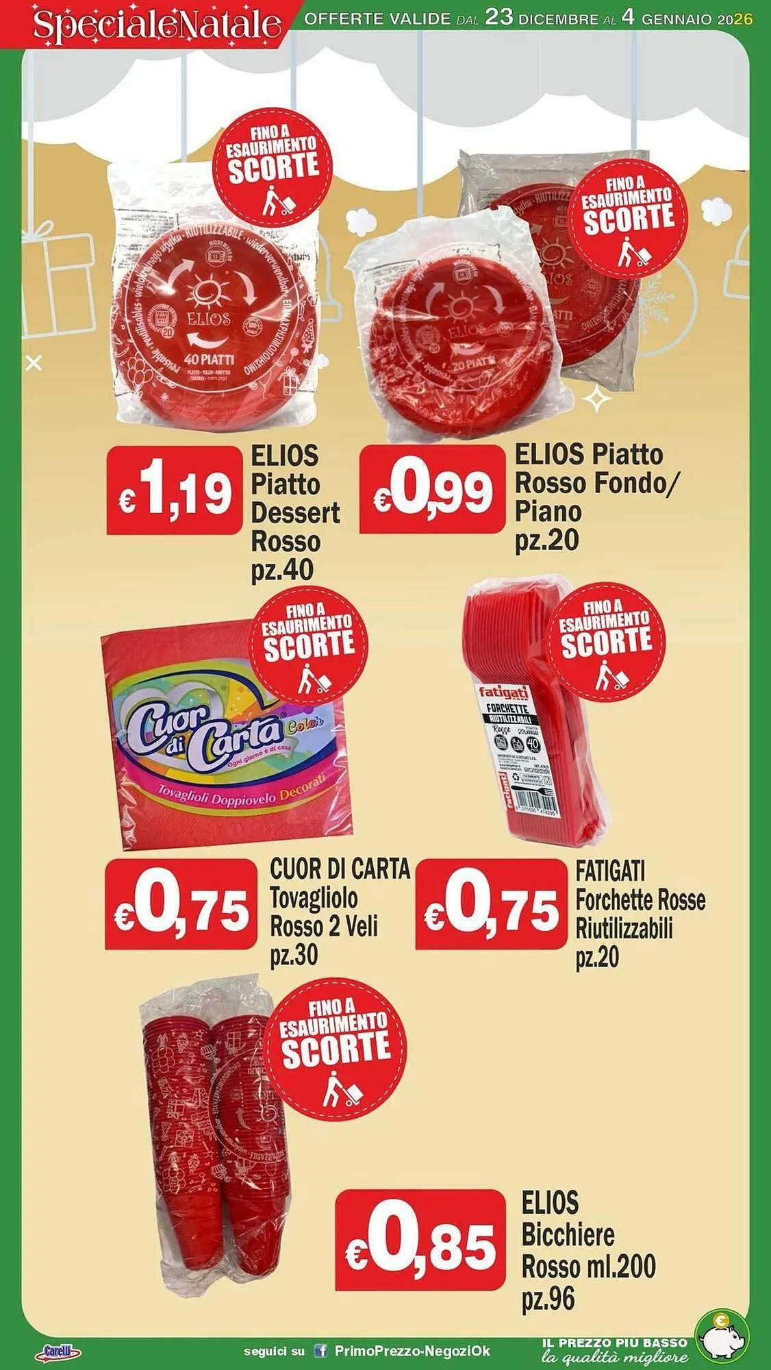 Volantino Primo Prezzo da 23 dicembre a 4 gennaio di 2026 - Pagina del volantino 11