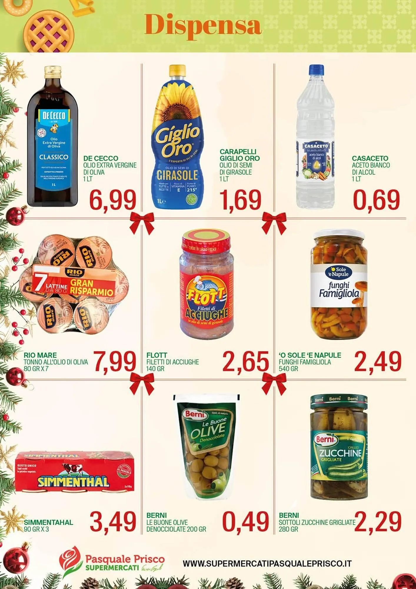 Volantino Supermercati Pasquale Prisco da 10 dicembre a 29 dicembre di 2024 - Pagina del volantino 22