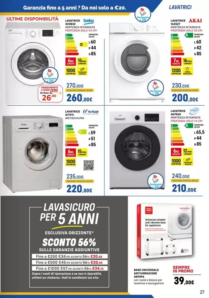 Estate 2025 da 20 maggio a 31 ottobre di 2025 - Pagina del volantino 27