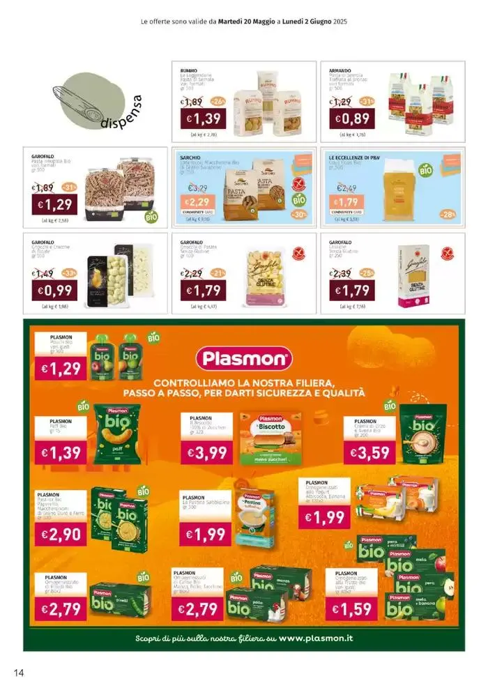 C'e un posto che sa di buono, uno spazio che profuma di bellezza da 20 maggio a 2 giugno di 2025 - Pagina del volantino 14