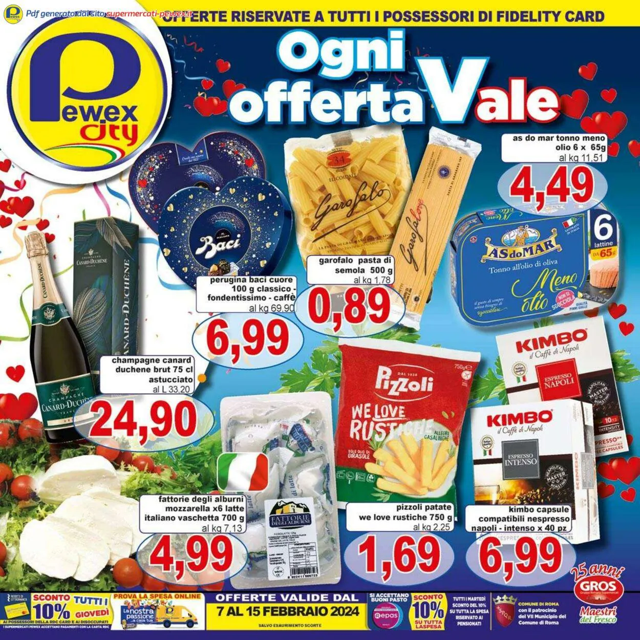 Pewex Volantino attuale da 11 luglio a 25 luglio di 2024 - Pagina del volantino 1