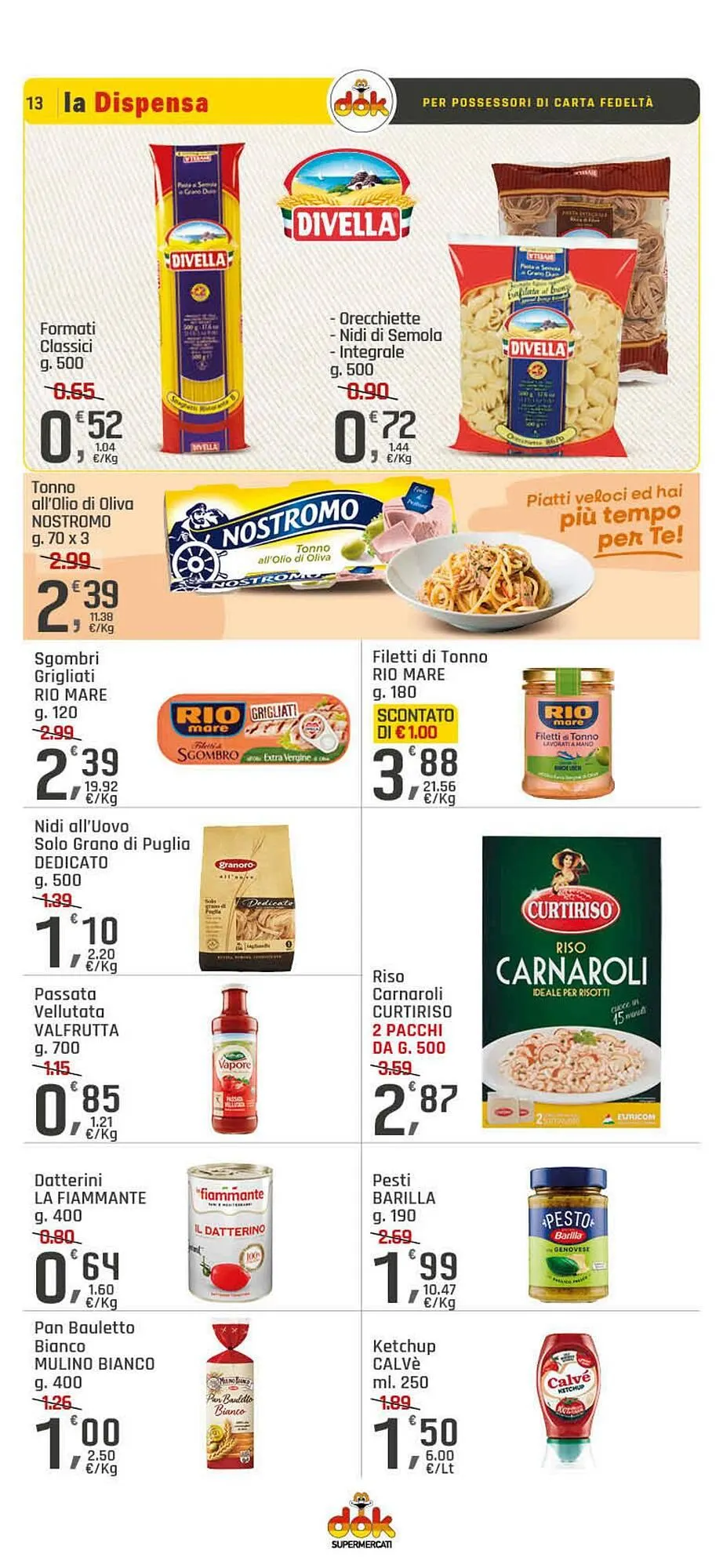 Volantino Supermercati Dok da 4 giugno a 14 giugno di 2025 - Pagina del volantino 13
