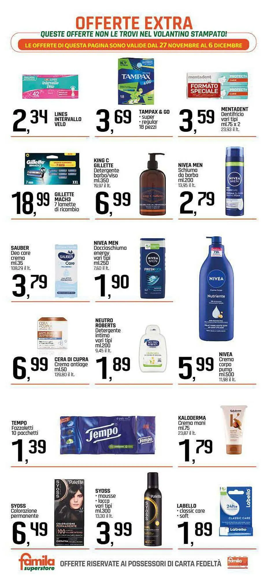 Volantino Famila Superstore da 27 novembre a 6 dicembre di 2025 - Pagina del volantino 33