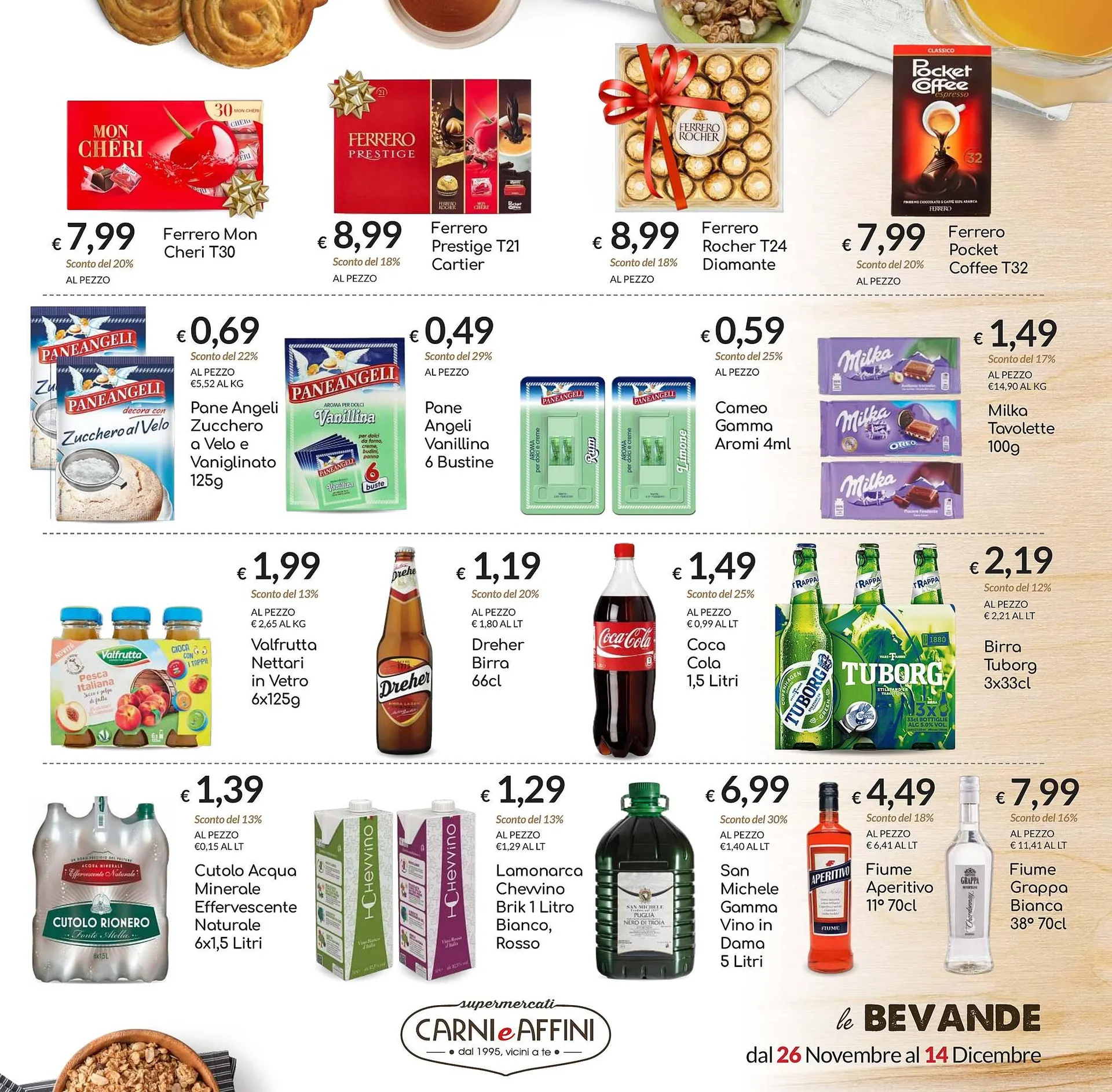 Volantino Carni e Affini Supermercati da 26 novembre a 14 dicembre di 2025 - Pagina del volantino 9