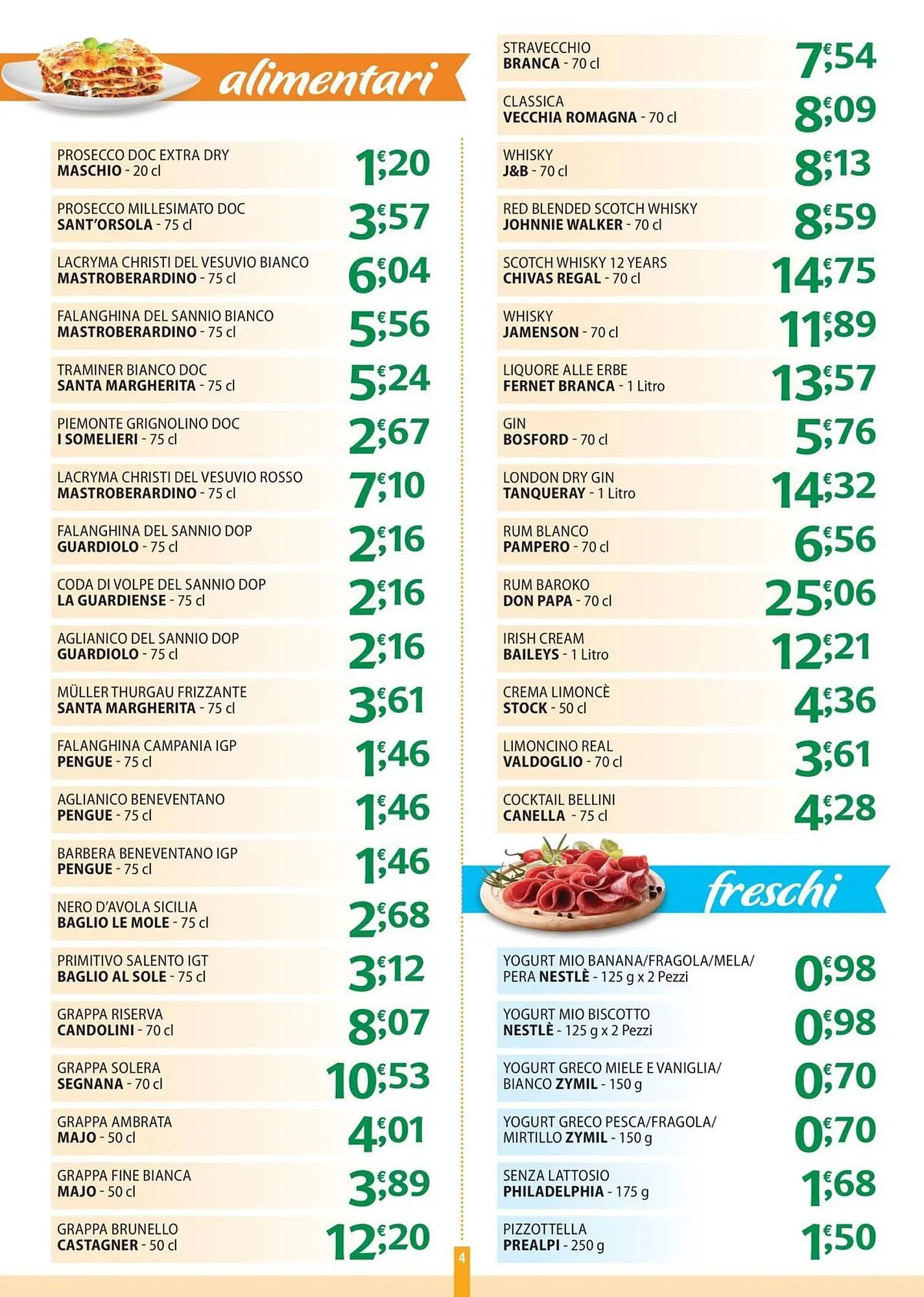 Volantino Gambardella Cash da 9 dicembre a 13 dicembre di 2025 - Pagina del volantino 4