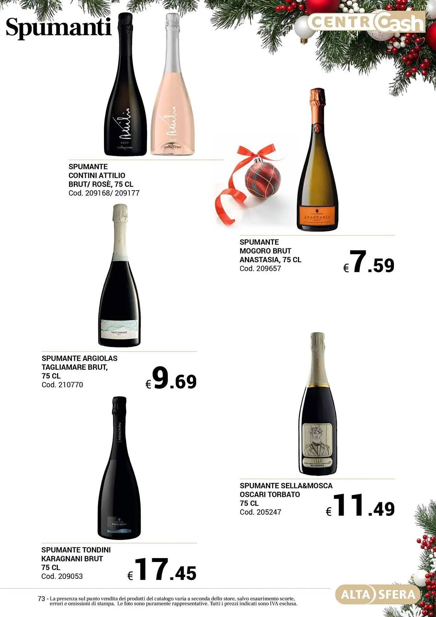 Volantino Centro Cash da 23 ottobre a 31 dicembre di 2025 - Pagina del volantino 73