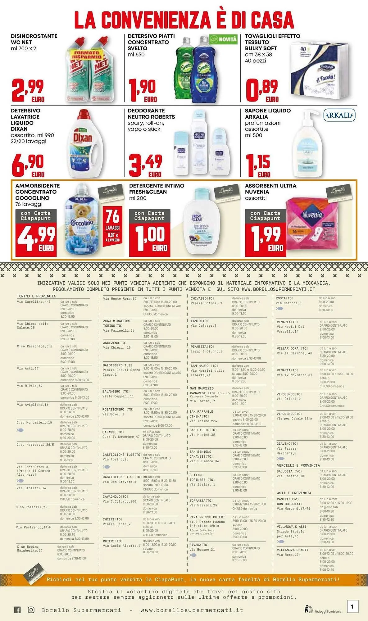 Volantino Borello Supermercati da 6 novembre a 19 novembre di 2025 - Pagina del volantino 12