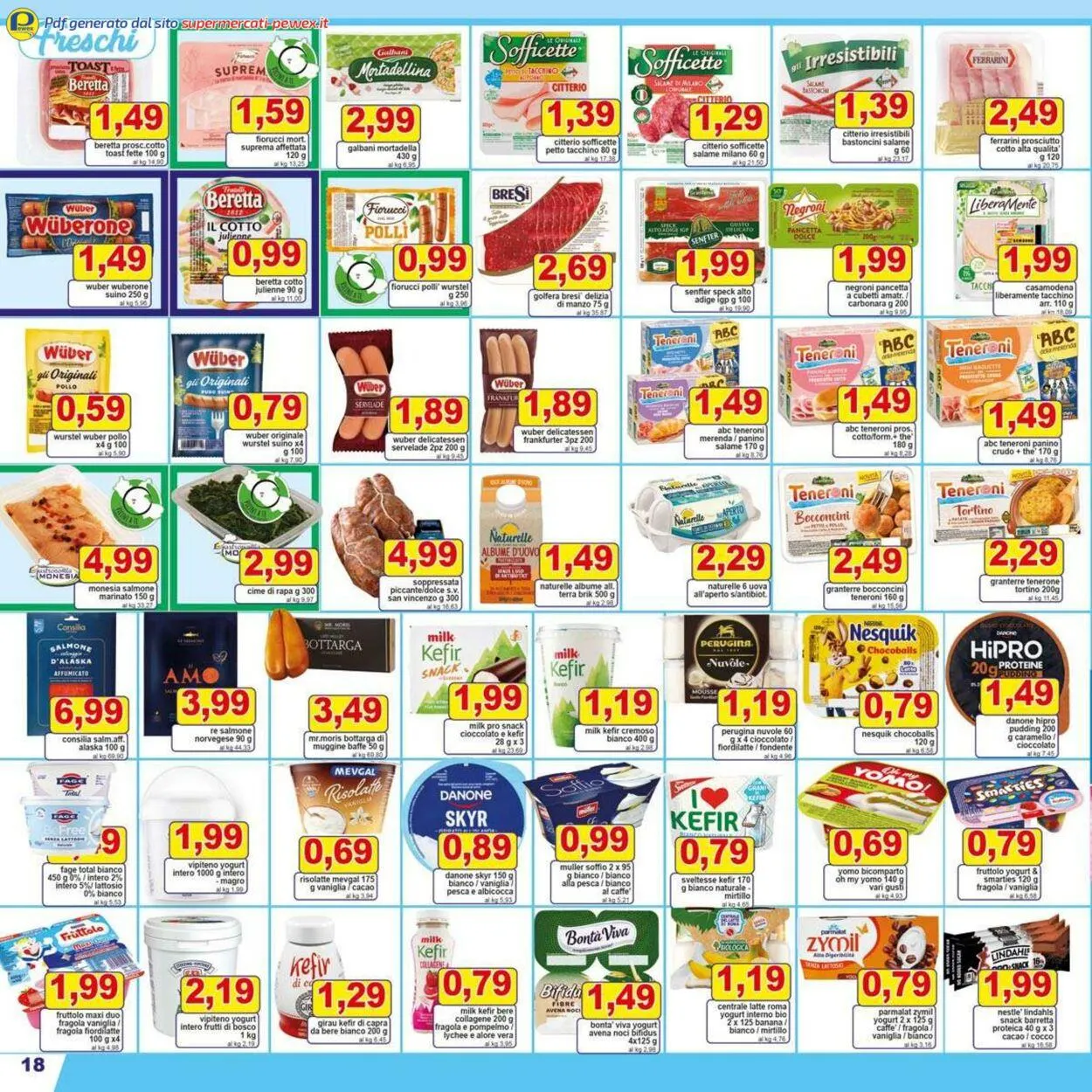 Pewex Volantino attuale da 29 aprile a 13 maggio di 2025 - Pagina del volantino 18