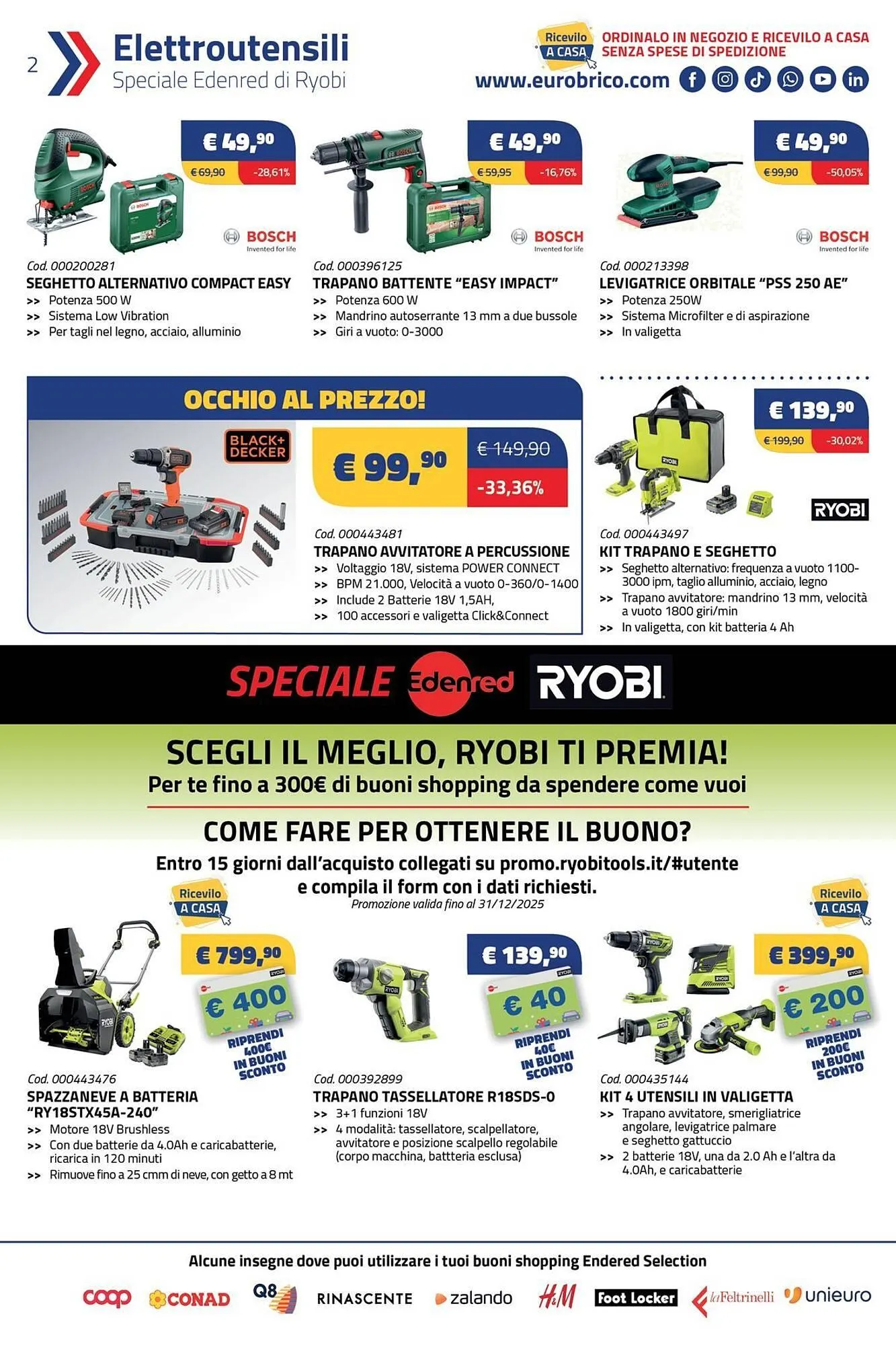 Volantino Eurobrico da 4 dicembre a 6 gennaio di 2026 - Pagina del volantino 2