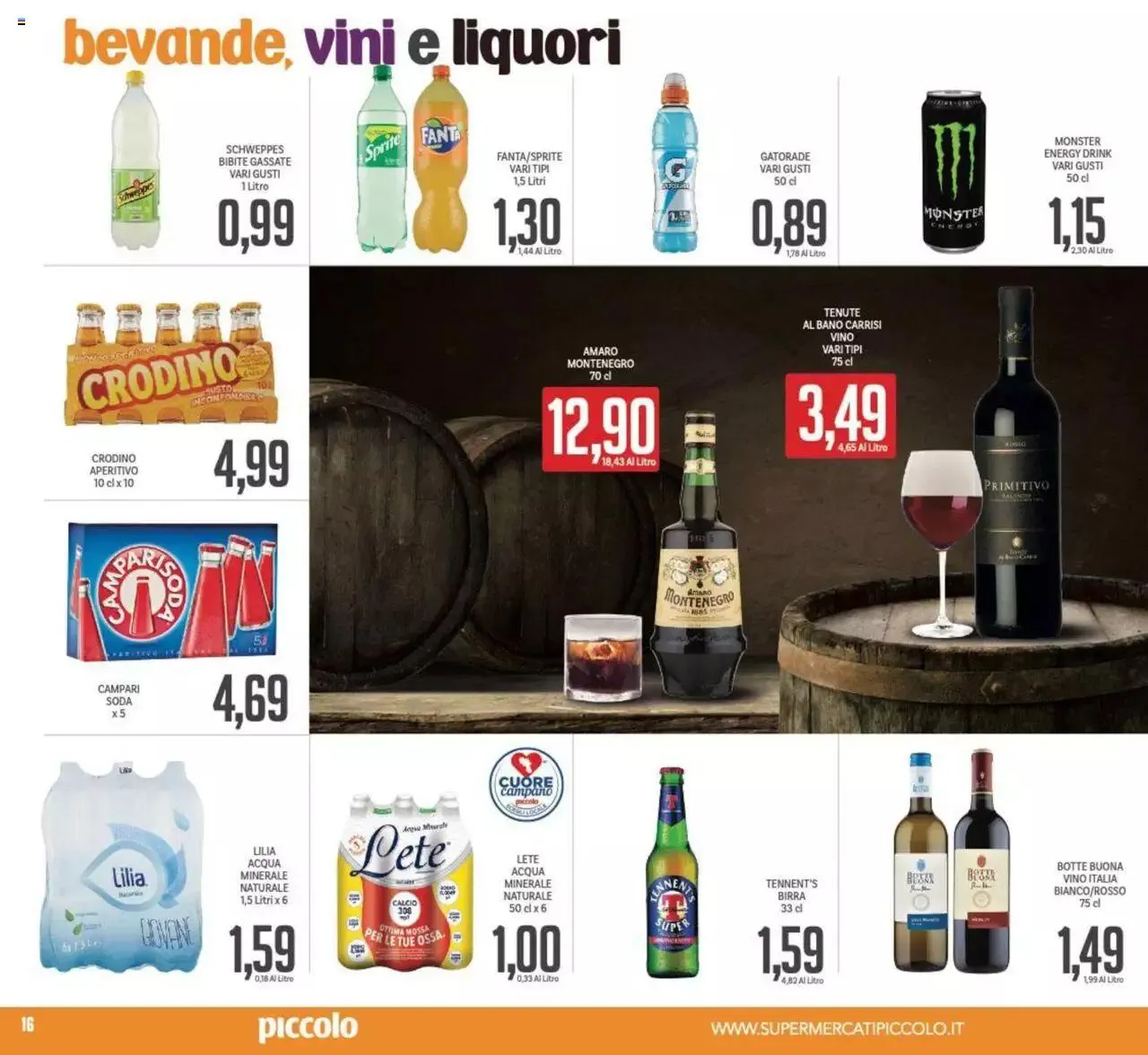 Volantino Piccolo da 4 settembre a 17 settembre di 2023 - Pagina del volantino 16