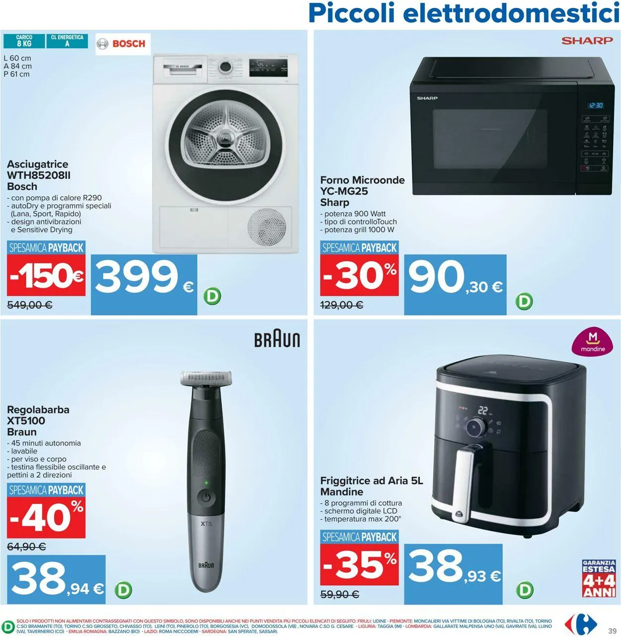 Carrefour Volantino attuale da 5 settembre a 14 settembre di 2025 - Pagina del volantino 39