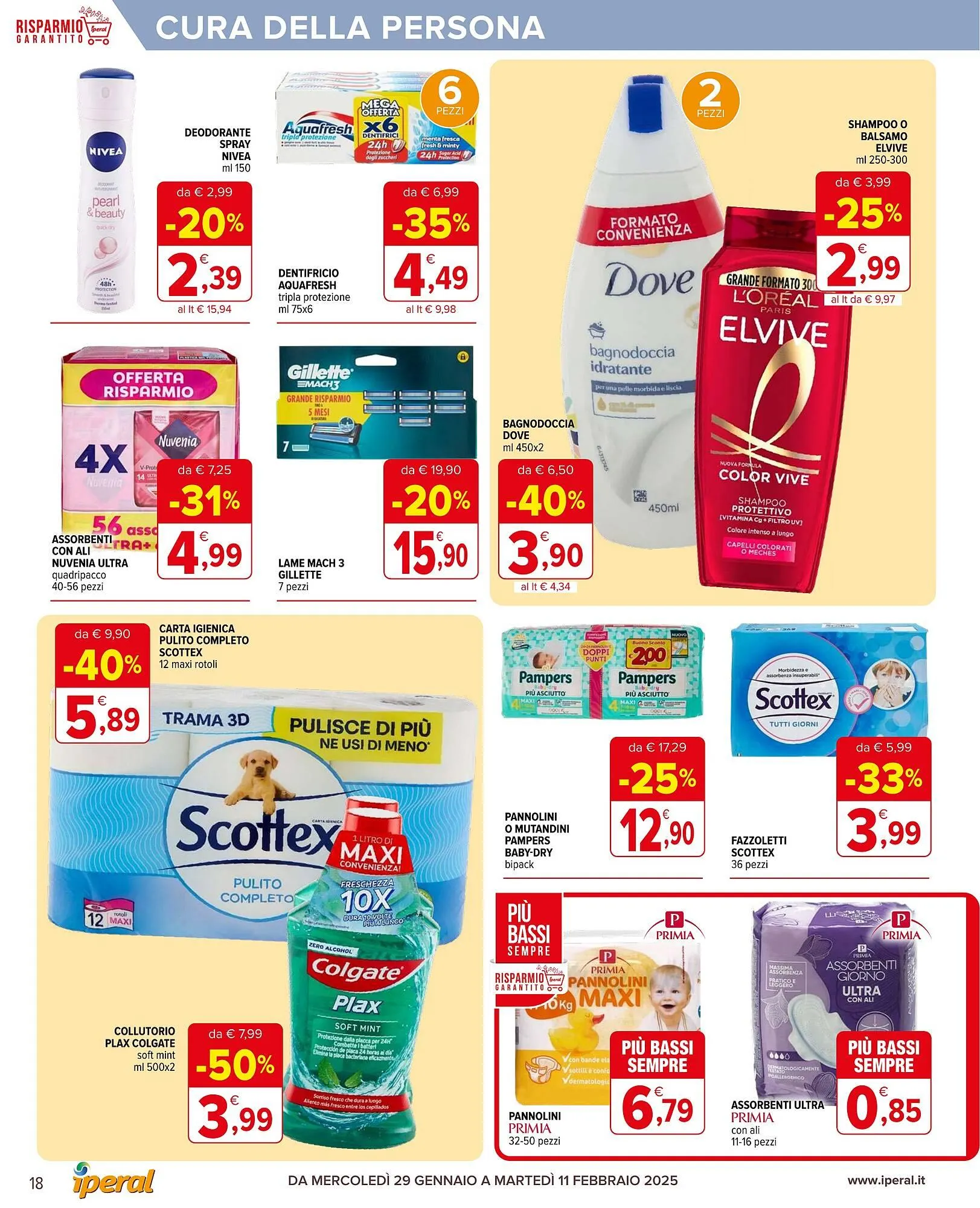 Volantino Iperal da 29 gennaio a 11 febbraio di 2025 - Pagina del volantino 18