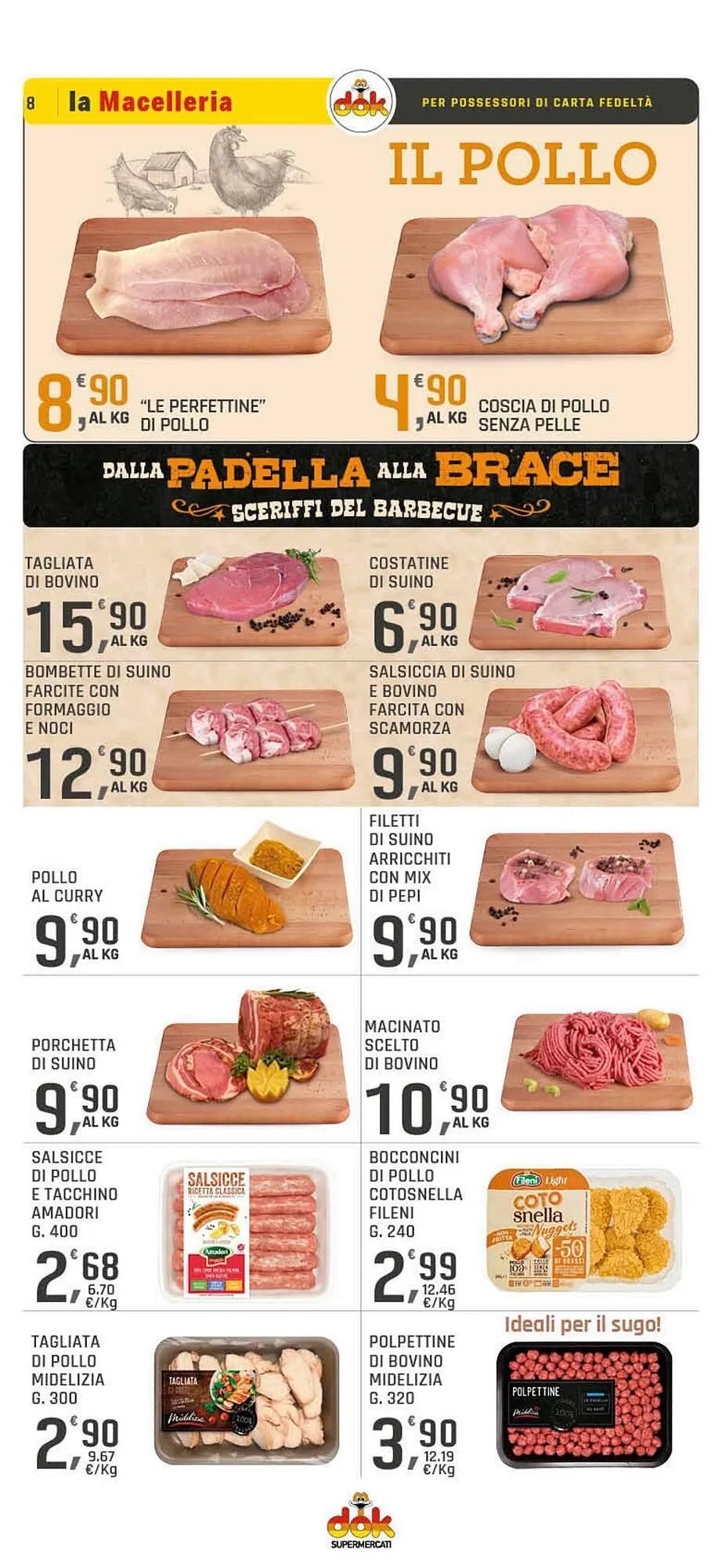 Volantino Supermercati Dok da 4 giugno a 14 giugno di 2025 - Pagina del volantino 8