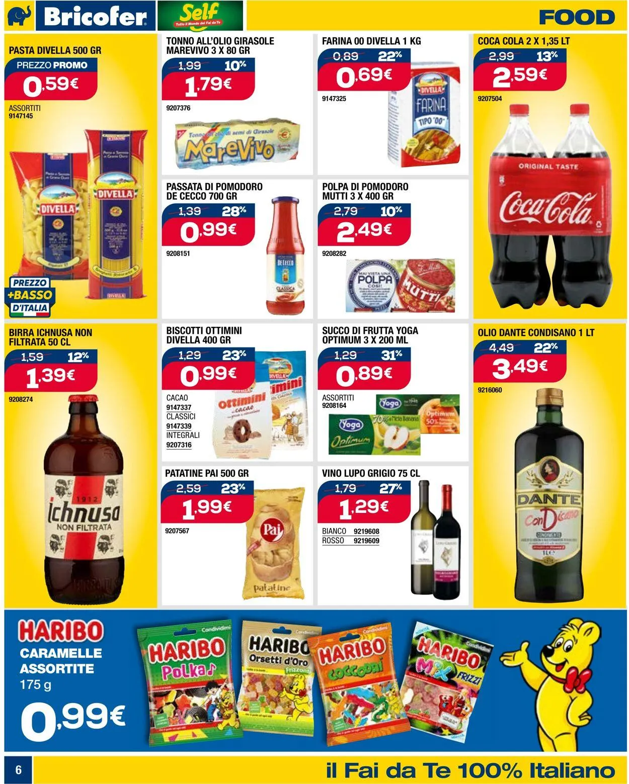 Self - Perugia Volantino attuale da 4 novembre a 18 novembre di 2024 - Pagina del volantino 6