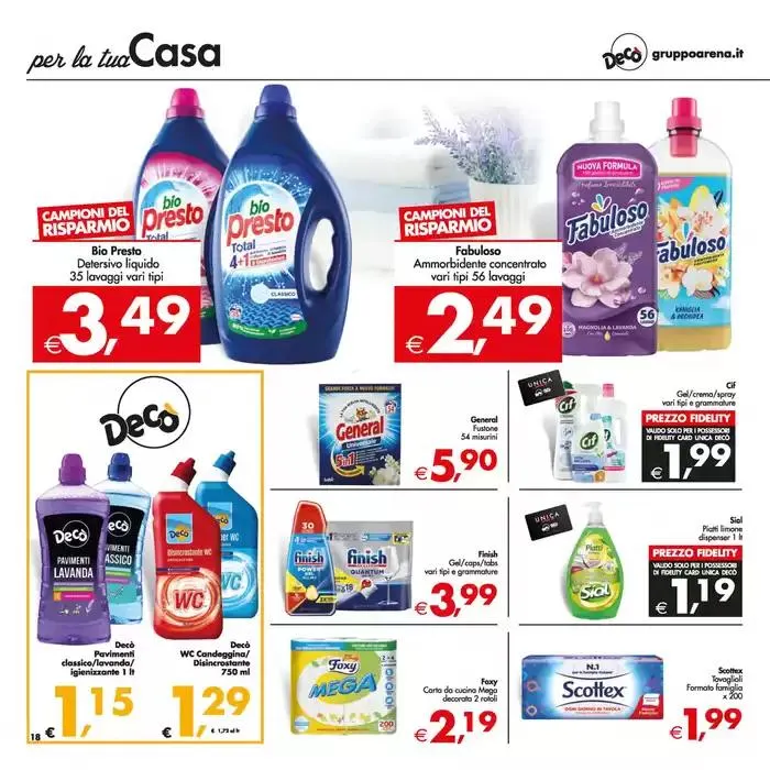 Campioni del risparmio! da 7 gennaio a 16 gennaio di 2025 - Pagina del volantino 18